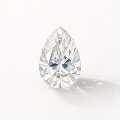 Pear cut diamond