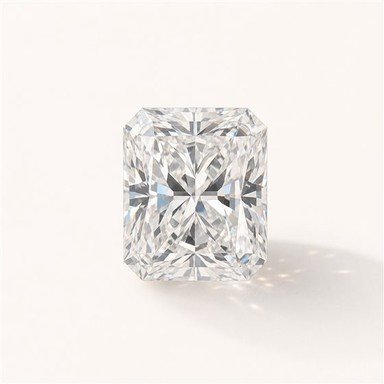 Radiant cut diamond